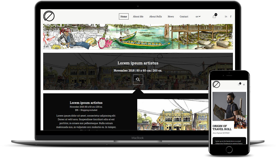 Site web TravelRoll Raphael Seyfried Movendi